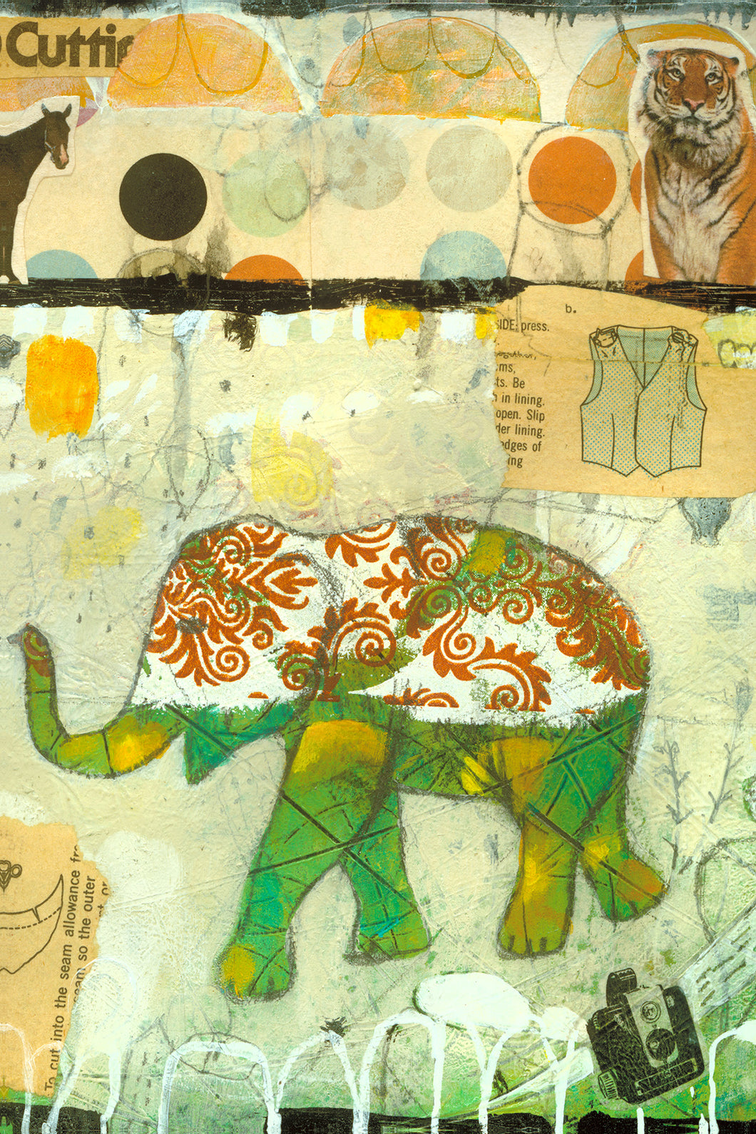 Camel and Elephant Pattern 2