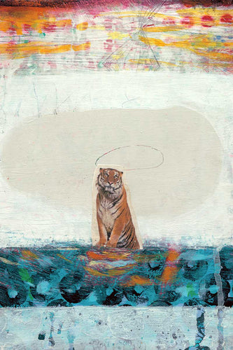 Tiger and Zebra River 1